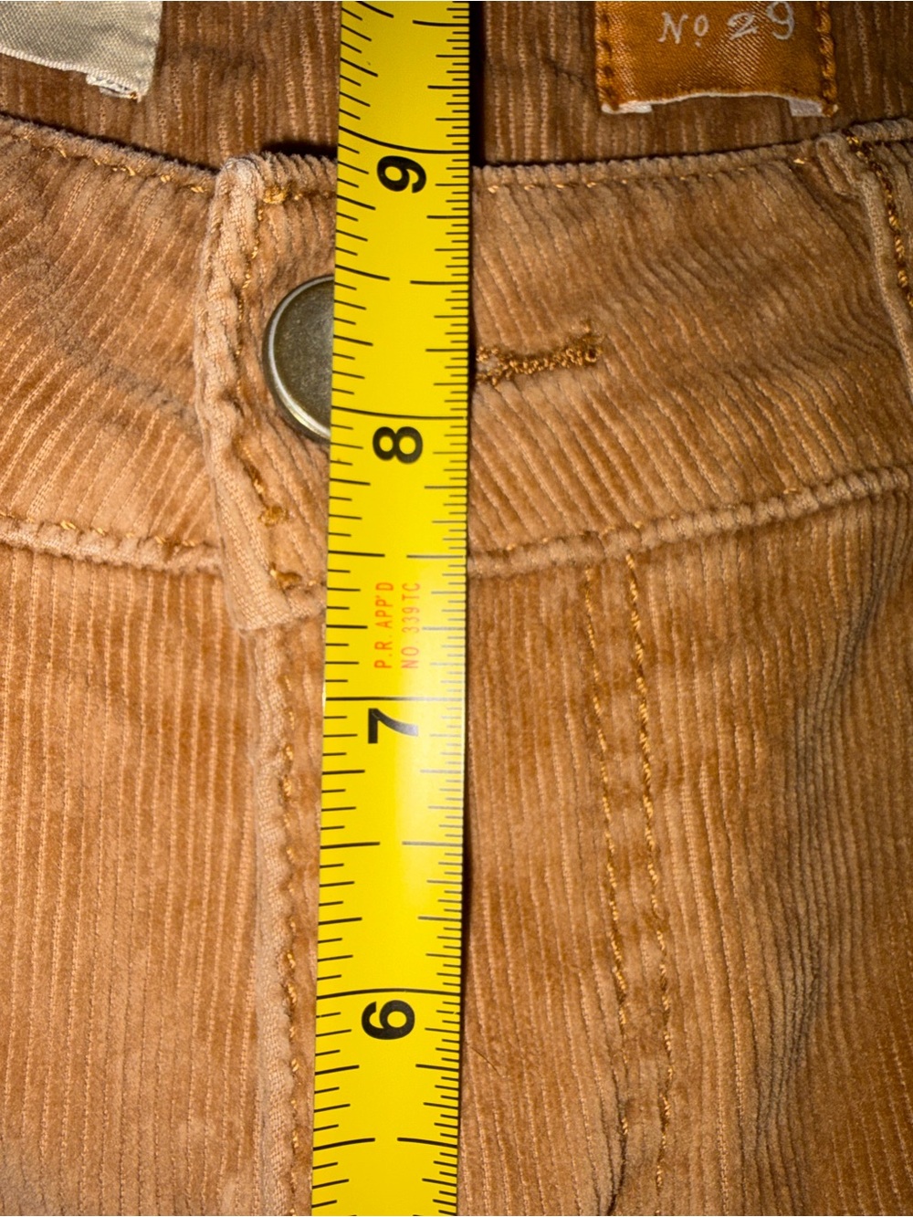 Pilcro corduroy pants - 29 - Picture 5 of 6